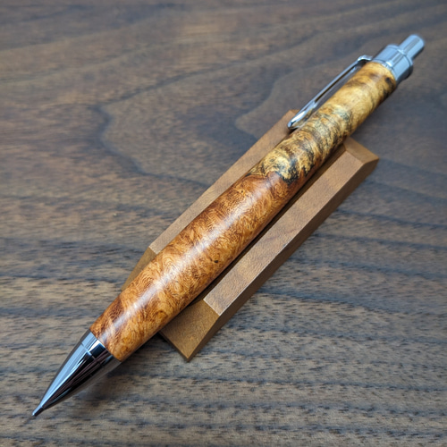 新作】花梨瘤杢 紅白 シャープペンシル No.485 ペン・筆記用具 新作】花梨瘤杢 紅白 シャープペンシル No.485 ペン・筆記用具