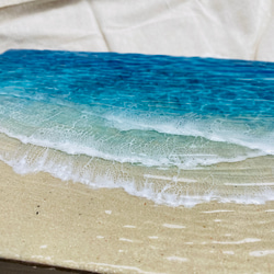 ★超立体　沖縄の海 レジンアートボード　美ら海　オーシャンアート　　N226 7枚目の画像