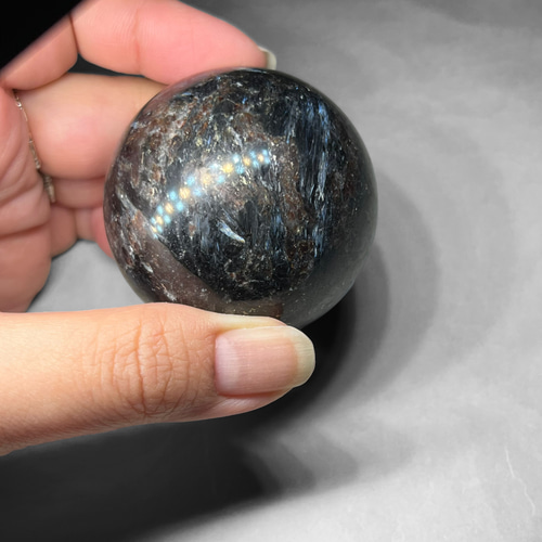 astrophyllite sphere / アストロフィライトスフィア A 天然石 N.st