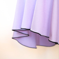 大人M.Lサイズ【カラーオーダー可能】フィギュアスケート専用暖か裏起毛シンプル１段スカート 12枚目の画像