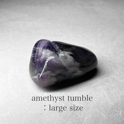 Lsize tumble：amethyst / Lサイズタンブル B：アメジスト 1枚目の画像