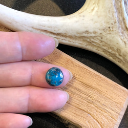 3,93ct Kingman Turquoise キングマンターコイズ K-86  ルース 天然石 ハンドメイド材料 6枚目の画像