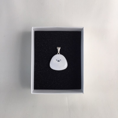 シマエナガ ？ 風な ？ ペンダント・モグ ネックレス・ペンダント Mﾑ