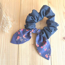リバティ ハンドメイド ふんわりリボンシュシュ ＜Mrs Monroe＞(ミセス