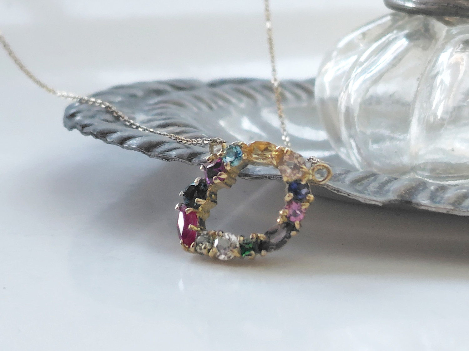 K18　hanayagu necklace