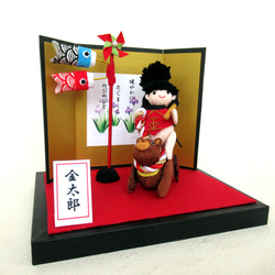 金太郎とくま飾り　24-1 8枚目の画像