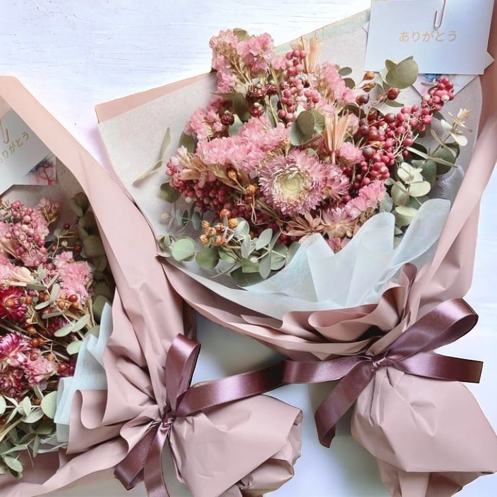 ギフト花束がすぐ届く！〈おまかせオーダー花束11000〉ドライフラワー 結婚祝い 両親贈呈 開店祝い 誕生日 成人式 8,250円