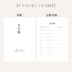 【芳名帳セット  (表紙付き) ＃7 和装デザイン】 ～期間限定～受付サインプレゼント    送料無料 3枚目の画像