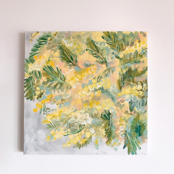 原画】ミモザの絵 絵画 Hang 通販 17427214｜Creema(クリーマ)