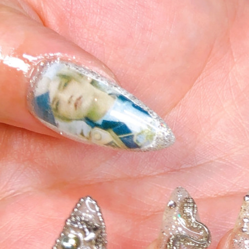 ネイル⭐︎プレインシート⭐︎オーダーイラスト⭐︎推しネイル 推し活⭐︎痛ネイル⭐︎オーダーネイル⭐︎プレインシート