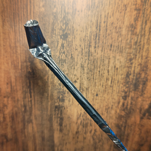 CROSS】～アルミ箔 煙管～ 100% aluminium foil original smoke pipe
