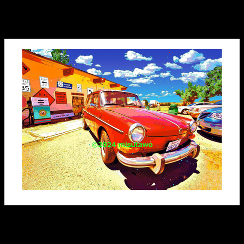 ルート６６ポスター ルート66（ROUTE66） ポスター Get Your Kicks On Route66