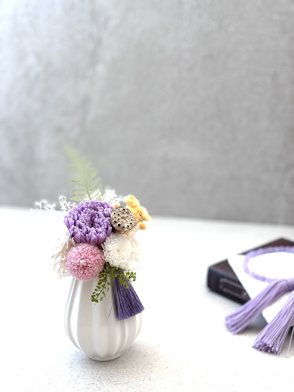 あなたのお気持ちが伝わる仏花　お供えの花　仏花　小さな仏花　供花　ペット 3枚目の画像