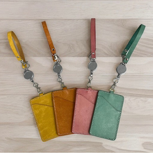 イタリアンレザー品質保証タグ付パスケース/ICケース/PASMO/suica