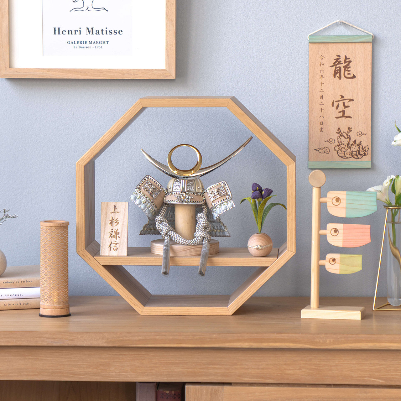 ことのオリジナル兜（5UE-0600）（上杉謙信）｜コンパクトな五月人形｜節句兜｜コンパクト｜おしゃれ｜インテリア