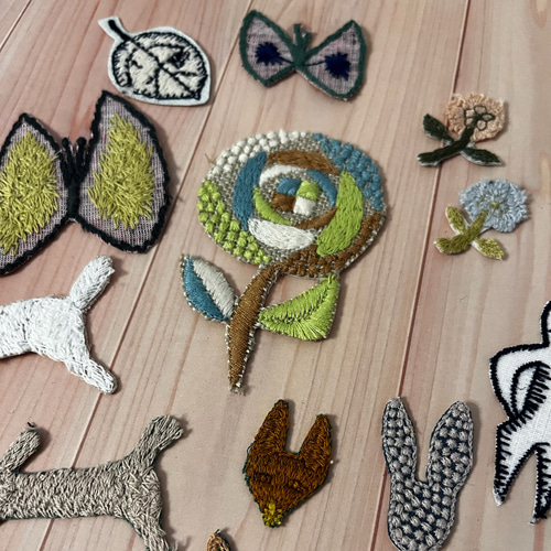 ミナペルホネン ワッペンモチーフ 12点セット ワッペン・アップリケ