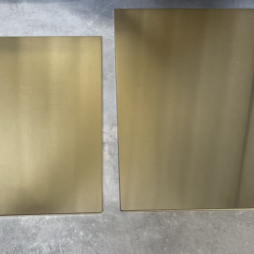 真鍮 刻印用プレート【A5：1.5x148mmx210mm】 その他インテリア雑貨