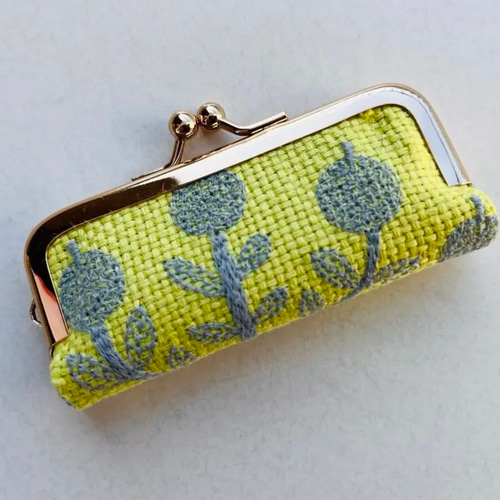 ミナペルホネン がま口印鑑ケース ringo りんご ギフト お礼  