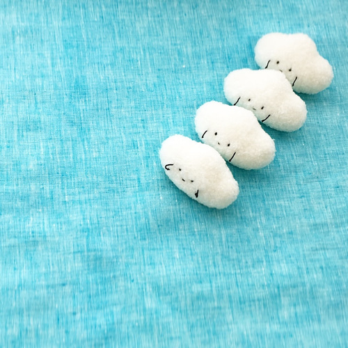 くもちゃん その他置物 hokkori_donut 通販 17428440｜Creema(クリーマ)