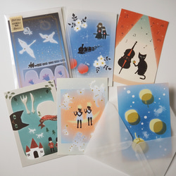 ポストカード＊宮沢賢治の物語（6枚セット） ポストカード きくち ゆき