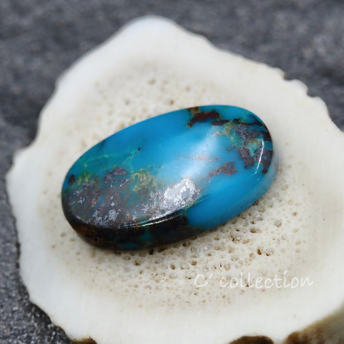 ターコイズ 9,62ct Kingman Turquoise ハイグレード キングマンターコイズ K