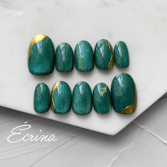 152-g ネイルチップ ニュアンスネイル マグネットネイル ネイルチップ