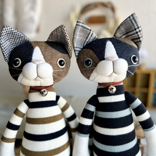 ベロ出しの三毛ちゃん 三毛猫 ねこ ぬいぐるみ 海外作家様 OOAK テディベア 小春 Koharu 猫のぬいぐるみ 三毛猫 – Cuddly公式オンラインショップ