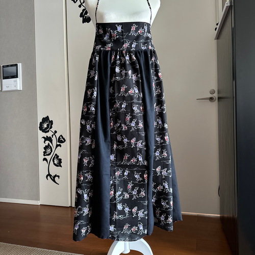 3071 着物　訪問着　リメイク　ワンピース 絞りの訪問着，着物リメイク，ワンピース – 上質正絹使用