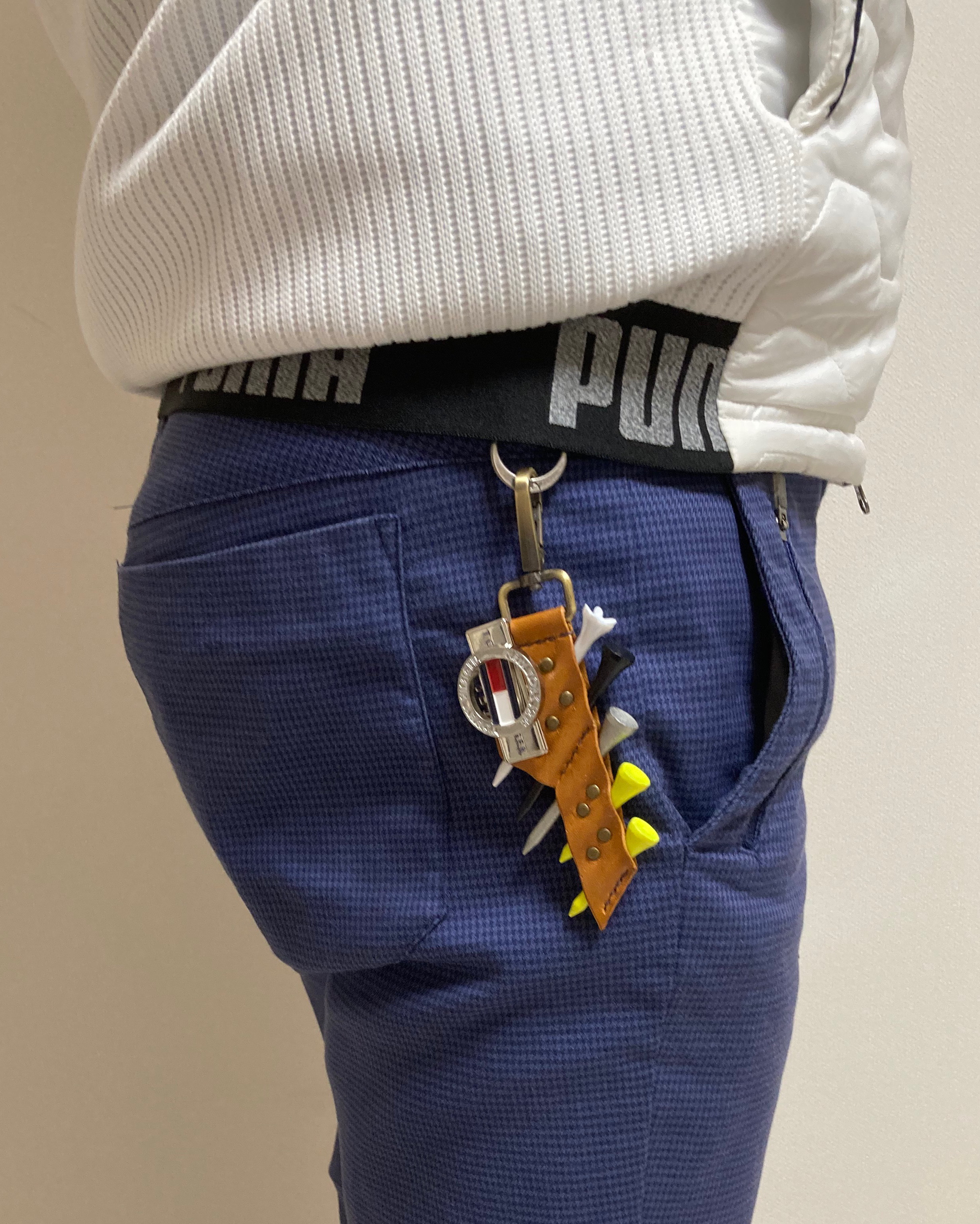 Burberrysゴルフボールバッグ ボールケース ボール・ティー・マーカー Burberry.s バーバリー ゴルフボール ケース 小物入れ ブラウン