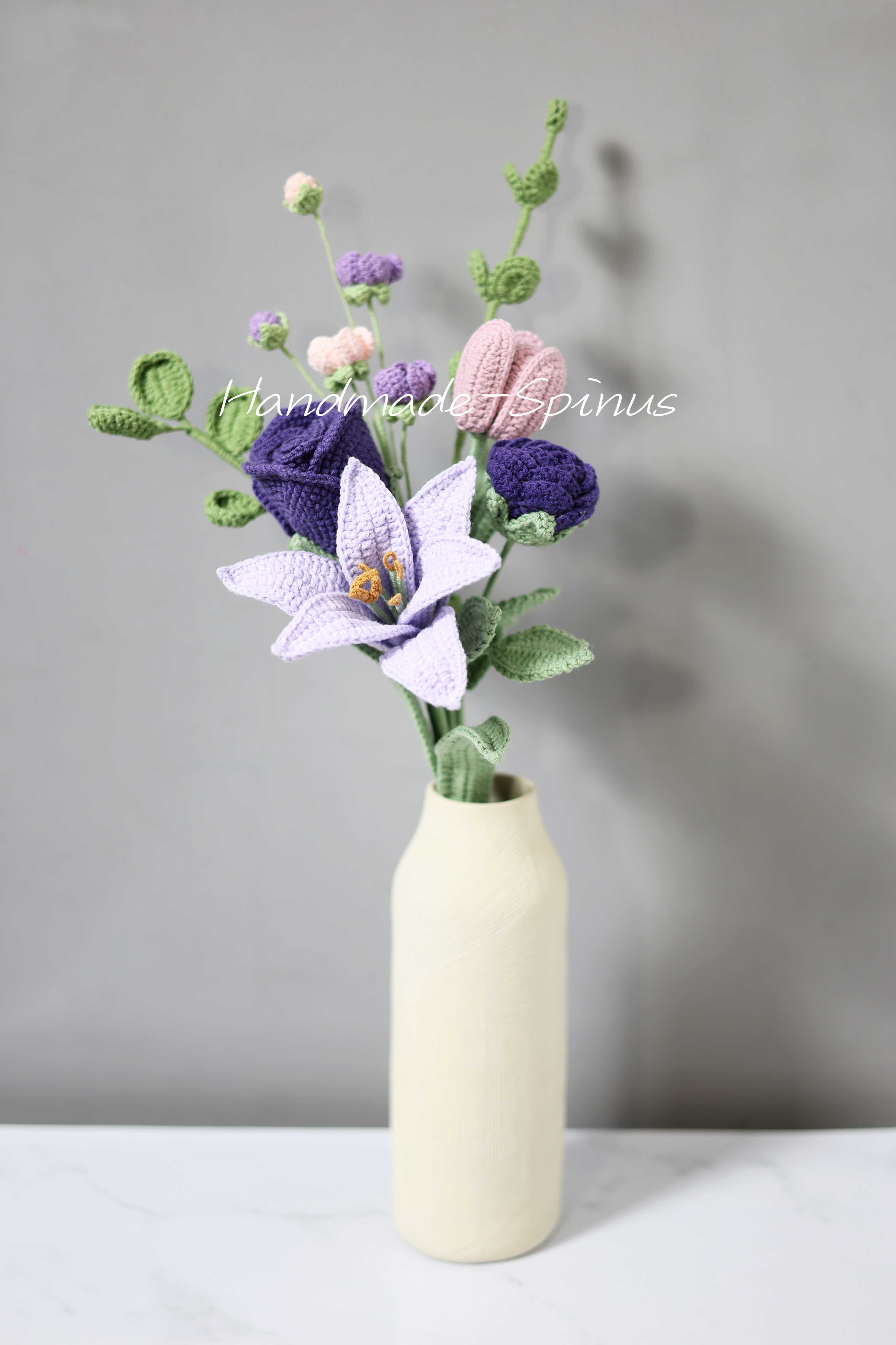 まりりん様 専用ページ かぎ針編み花パーツ 薔薇