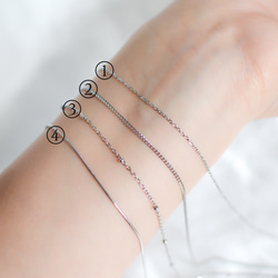 【天然石インペリアルトパーズのシンプルな一粒ネックレス】黄色/5mm/サージカルステンレス 11枚目の画像