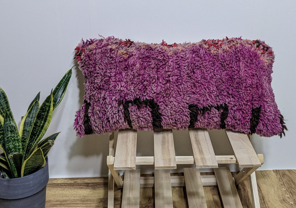 モロッコ　ブジャド　ラグ　絨毯　クッション　プフ モロッコブジャドラグ絨毯クッションプフ