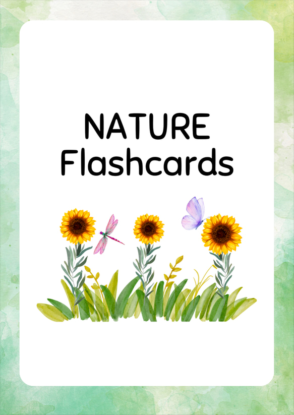 自然フラッシュカード・ポスターバンドル 1枚目の画像