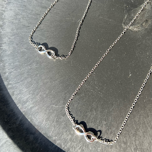 Mu 無限大∞ インフィニティネックレス シルバーサージカルステンレス