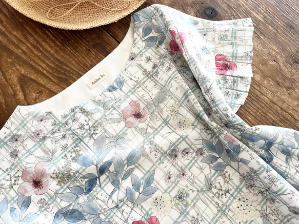 ♡予約商品：5月発送♡ ●Liberty : Irmas garden フリルフレンチスリーブブラウス 人気・おすすめ｜使いやすい・旅行におすすめ 品質保証 全国発送