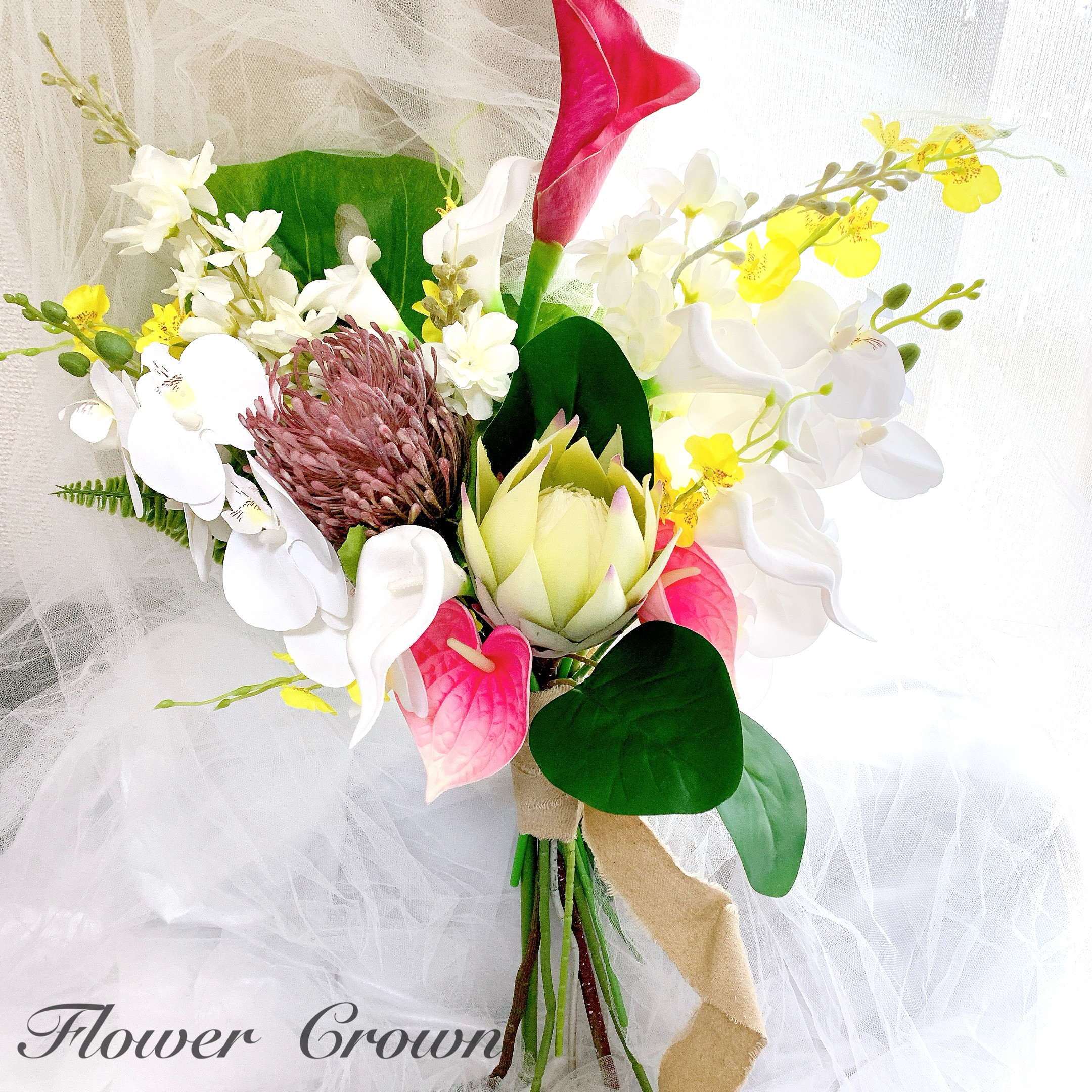 受注製作 １名様限定 クラッチブーケ 結婚式 ウエディング ブーケ アーティフィシャルフラワーブーケ サマーウエディング