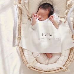 Birthday Tapestry / Hello. | 新生児 | マタニティフォト | ニューボーンフォト 9枚目の画像