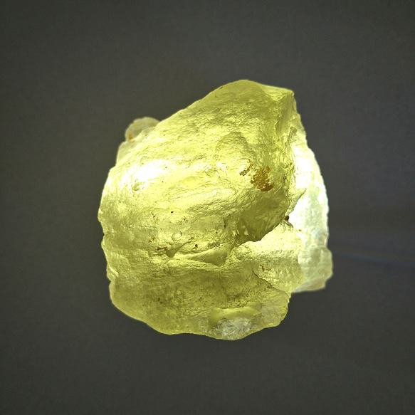 天然未加工　大サイズ　リビアングラス（ゴールデンテクタイト） 原石　天然ガラス　隕石　天然石インテリア・天然石置物 9枚目の画像
