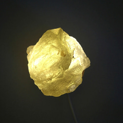 天然未加工　大サイズ　リビアングラス（ゴールデンテクタイト） 原石　天然ガラス　隕石　天然石インテリア・天然石置物 12枚目の画像