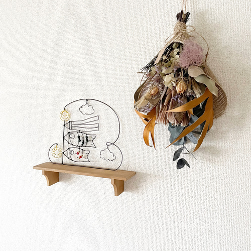 鯉のぼり飾り】ワイヤーアート ワイヤークラフト 子どもの日＊カラフル