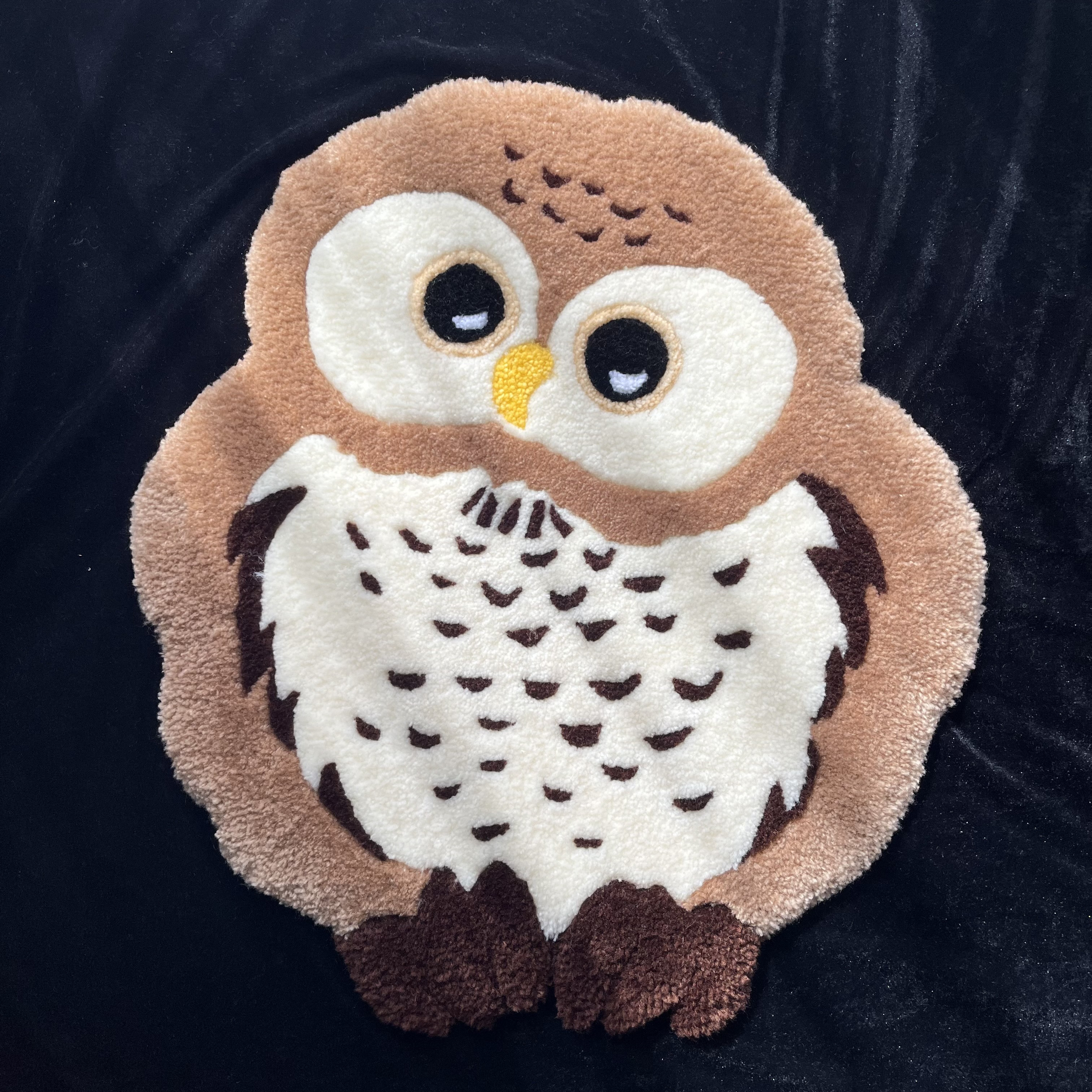 Owl rug フクロウ　ラグマット