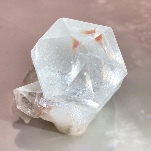 炎の精霊ঌ アンフィボールインクォーツ✨クラスター原石クリスタル水晶