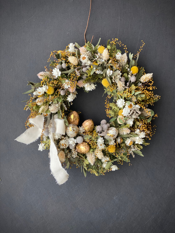 【現物販売】Easter wreath2 3枚目の画像