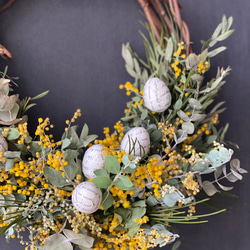 【現物販売】Easter wreath3 4枚目の画像