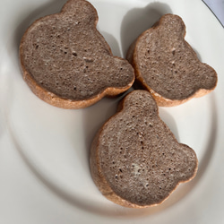 おままごとパン　くま食パン(ココア) 2枚目の画像