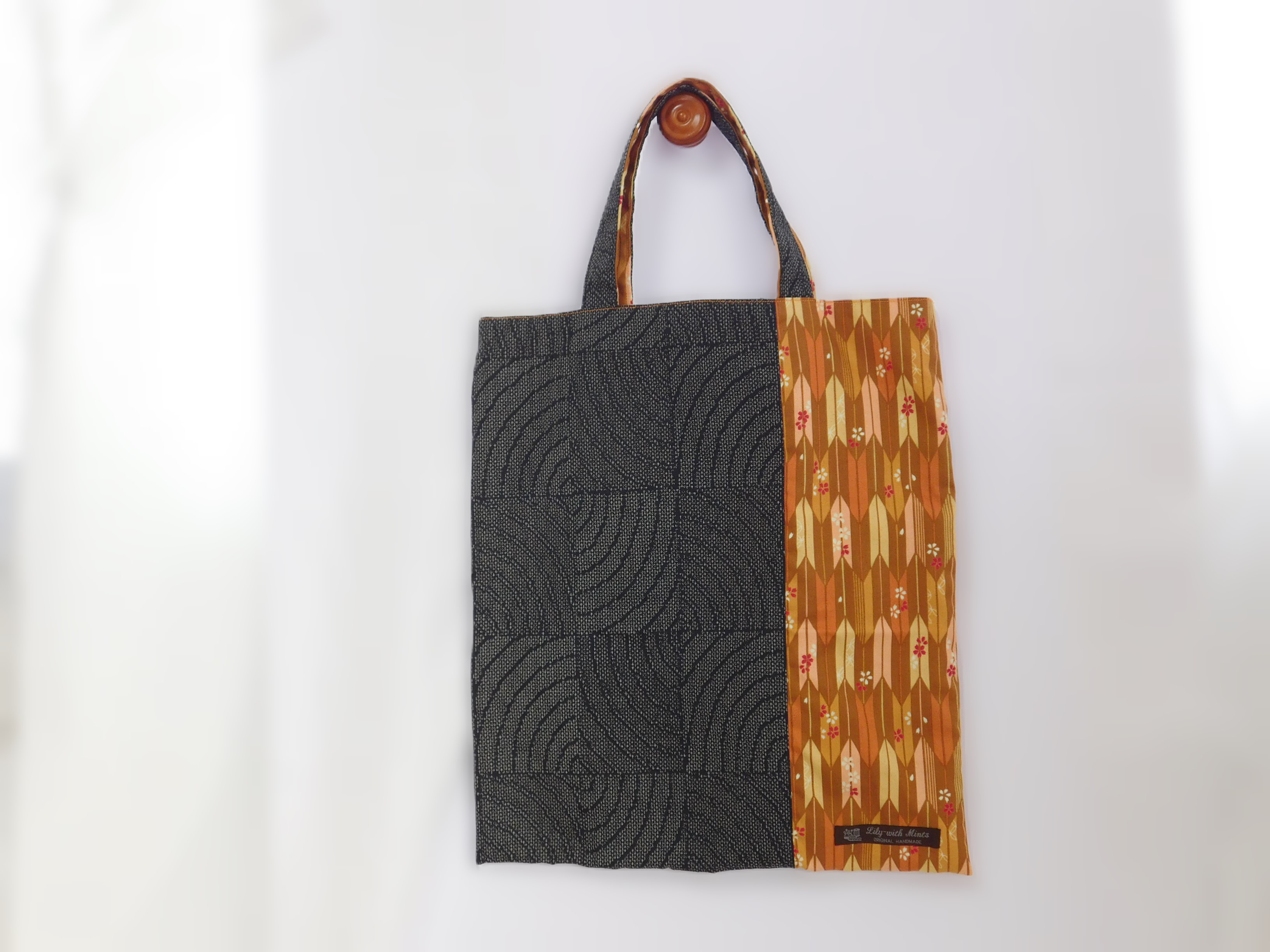 着物リメイク　トートバッグ 着物リメイク　トートバッグ