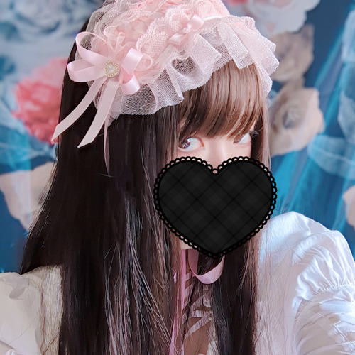 nana様 ヘッドドレス PINK luxury ,Furiru PINK dee71ab0558c409484d1f8c53f3c37