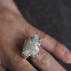 quartz silver ring (shunka) 5枚目の画像