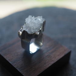 quartz silver ring (shunka) 4枚目の画像