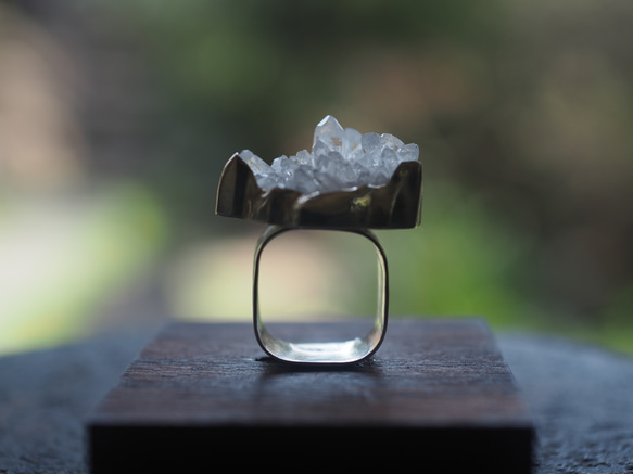 quartz silver ring (shunka) 6枚目の画像